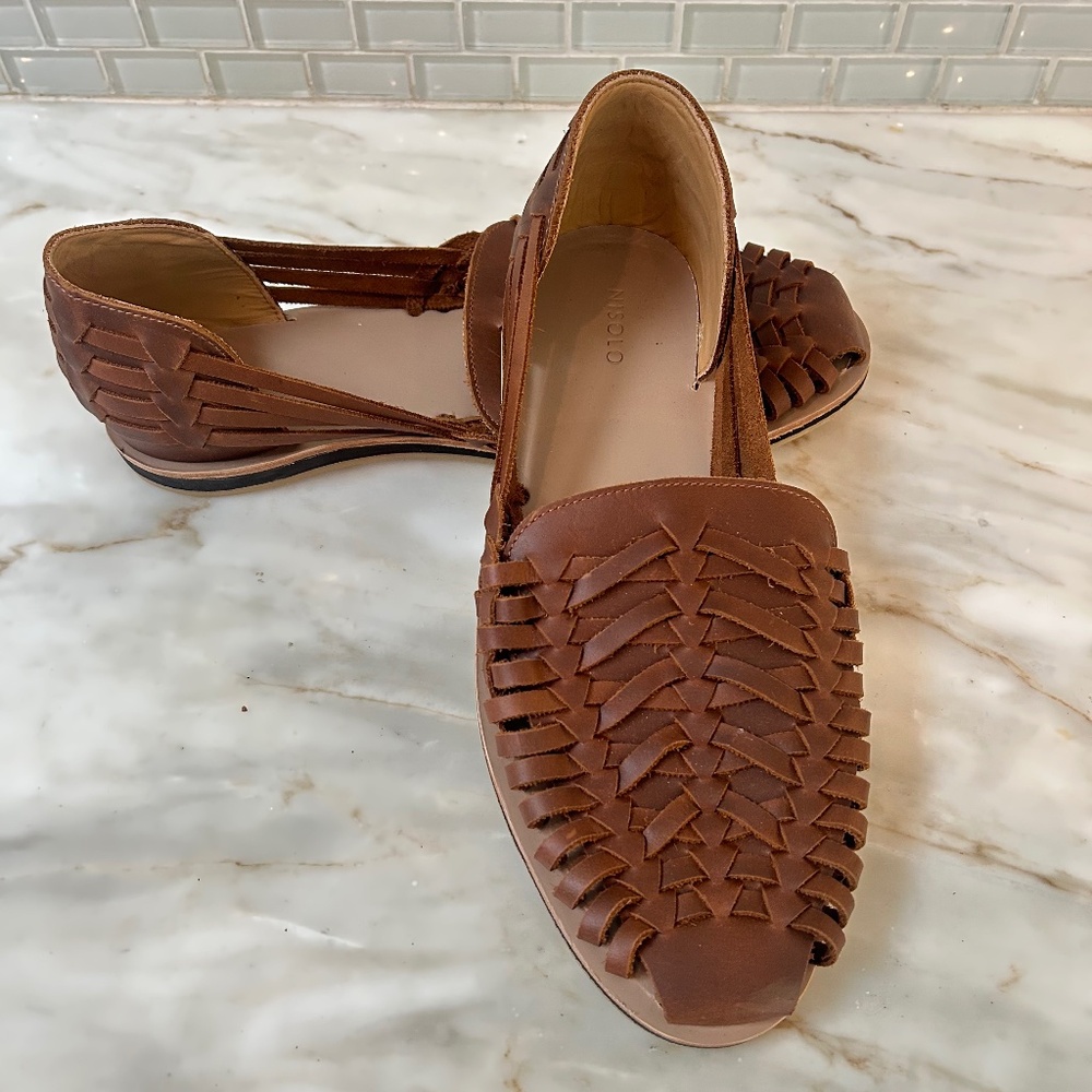 Nisolo leather huarache
